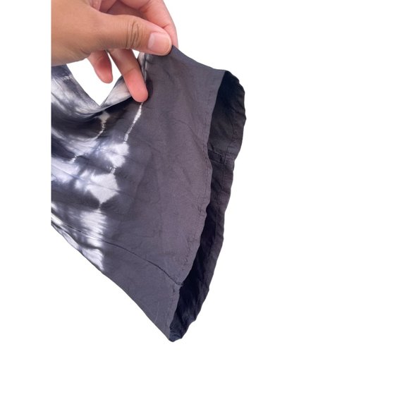 Calvin Klein Women's M Medium to Large L Tie dye Silk blouse - Picture 3 of 10